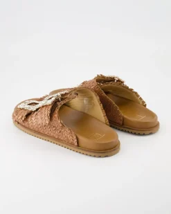 S476B27212D9 Pantoletten in Braun