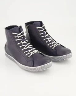 Schnürschuh Schnürschuhe in Blau