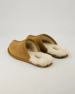 Scuff Hausschuhe in Beige
