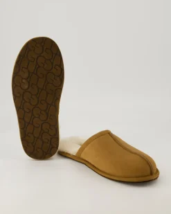 Scuff Hausschuhe in Beige