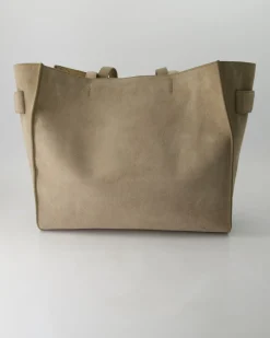 Shopper L Handtasche in Beige