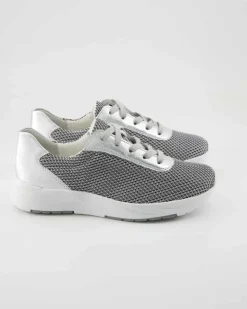 SIGGI Schnürschuhe in Silber