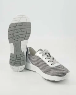 SIGGI Schnürschuhe in Silber