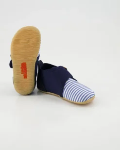 Sigi Streifchen Hausschuhe in Blau