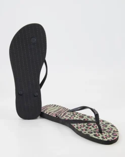 Slim Animals Zehentrenner in Schwarz