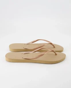 Slim Zehentrenner in Gold