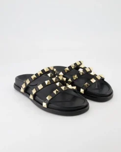 S4100993115N07 Pantoletten in Schwarz