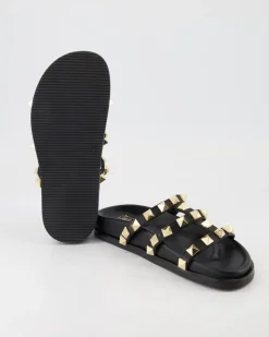 S4100993115N07 Pantoletten in Schwarz