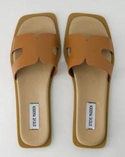 Sofia Pantoletten in Braun