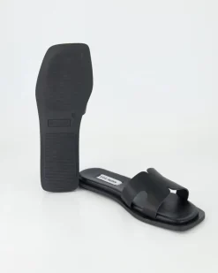 Sofia Pantoletten in Schwarz