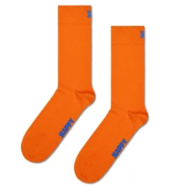 Solid Sock Socken in Orange