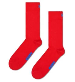 Solid Sock Socken in Rot