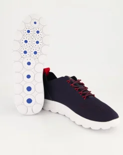 SPHERICA A - KNITTED TEXT. Sneaker in Blau