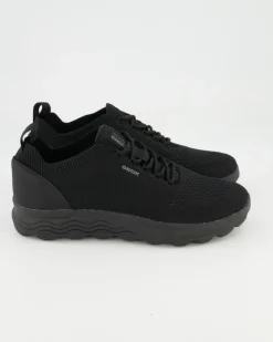 SPHERICA A - KNITTED TEXT. Sneaker in Schwarz