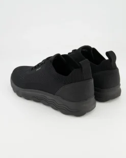 SPHERICA A - KNITTED TEXT. Sneaker in Schwarz