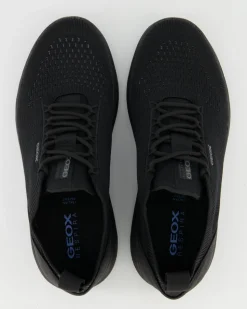 SPHERICA A - KNITTED TEXT. Sneaker in Schwarz