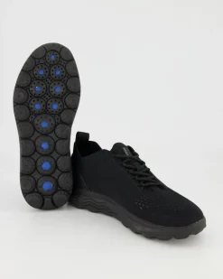 SPHERICA A - KNITTED TEXT. Sneaker in Schwarz