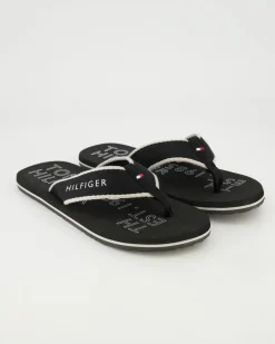 Sporty Beach Sandal Zehentrenner in Schwarz