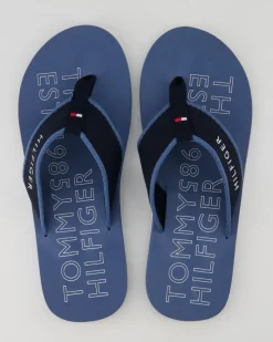 Sporty Beach Sandal Zehentrenner in Blau