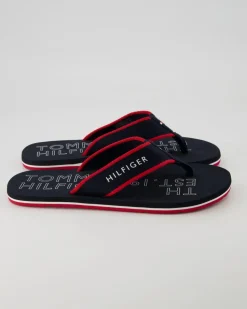 Sporty Beach Sandal Zehentrenner in Blau