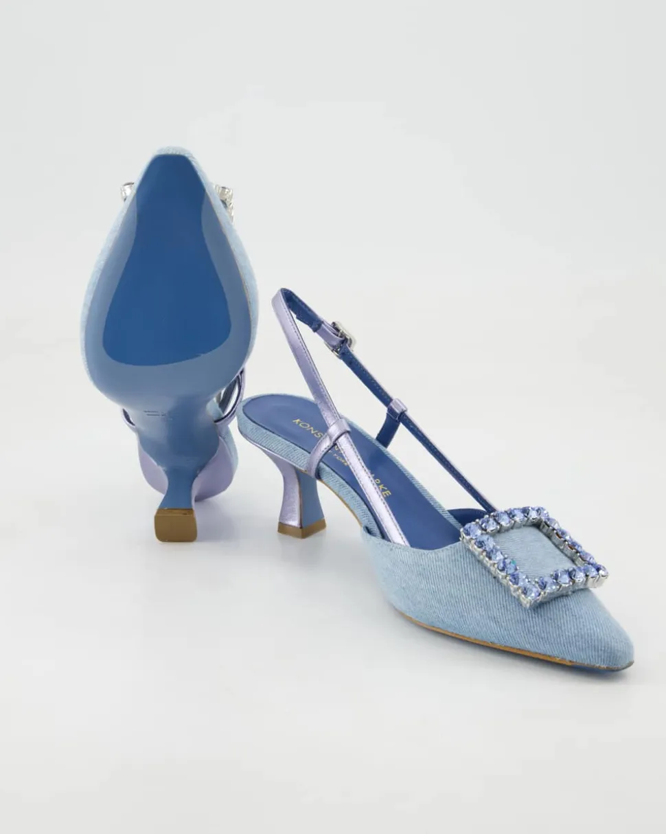 Stefi Slingpumps in Blau