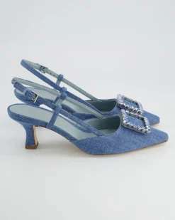 Stefi Slingpumps in Blau