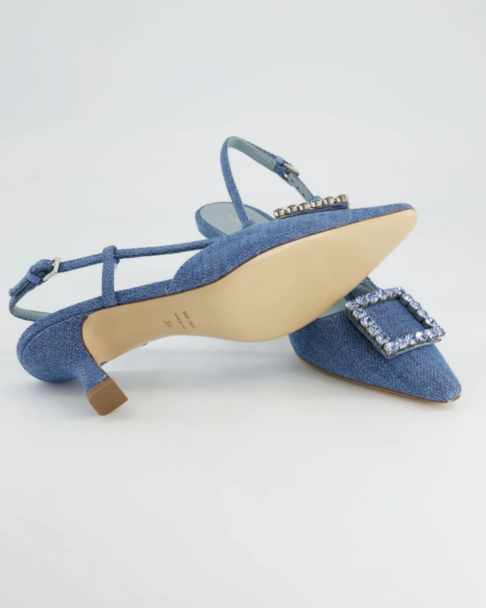 Stefi Slingpumps in Blau