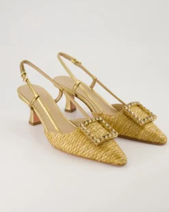 Stefi Slingpumps in Gold