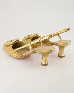Stefi Slingpumps in Gold