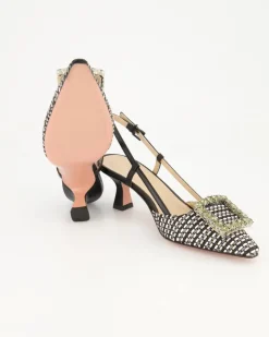 Stefi Slingpumps in Schwarz