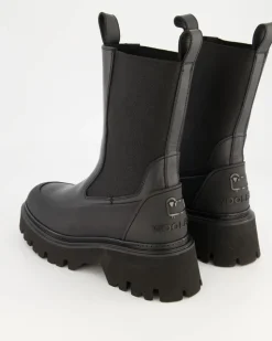 Stiefelette Chelsea Boots in Schwarz