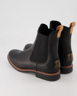 Stiefelette Chelsea Boots in Schwarz