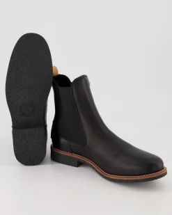 Stiefelette Chelsea Boots in Schwarz