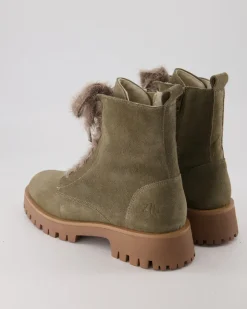 Stiefelette Winterschuhe in Grün