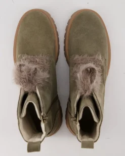 Stiefelette Winterschuhe in Grün