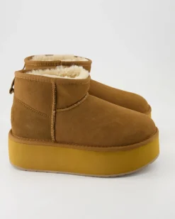 Stinger Micro Flatform Winterstiefel in Beige