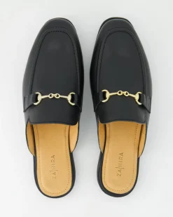 4250-T Pantoletten in Schwarz