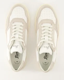 Tedroso-704 Schnürschuhe in Weiß