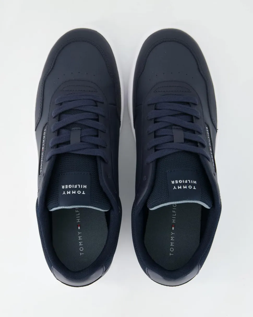 TH BASKET CORE LTH PINPERF Sneaker in Blau
