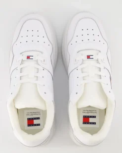 TJW Retro Basket Flatform Sneaker in Weiß