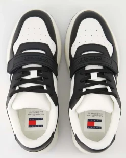 TJW Retro Basket Sneaker in Schwarz