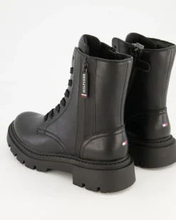 Tronchetto Schnürstiefel in Schwarz