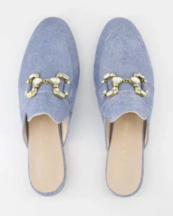 TROPEA Pantoletten in Blau