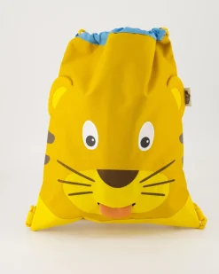 Turnbeutel Tiger Rucksack in Gelb