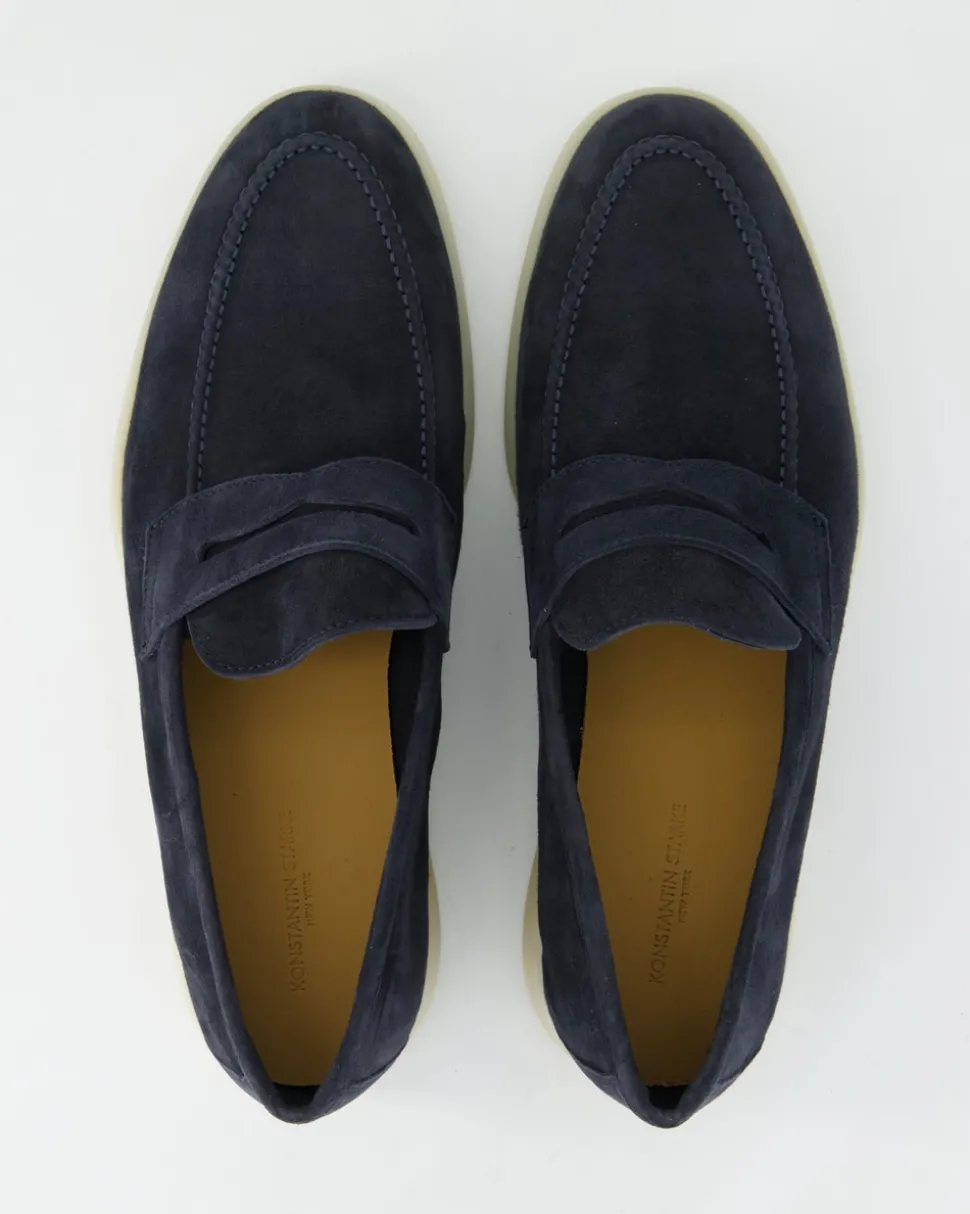 U0320021-538 Slipper in Blau