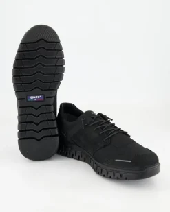 UEOGT 66187 Schnürschuhe in Schwarz