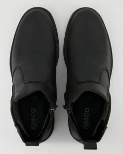 UFEGT 66205 Chelsea Boots in Schwarz