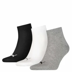 UNISEX QUARTER PLAIN 3P Socken in Mehrfarbig