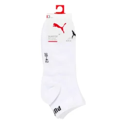 UNISEX QUARTER PLAIN 3P Socken