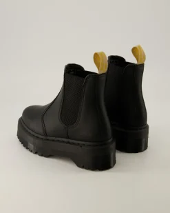 V 2976 Quad Chelsea Boots in Schwarz